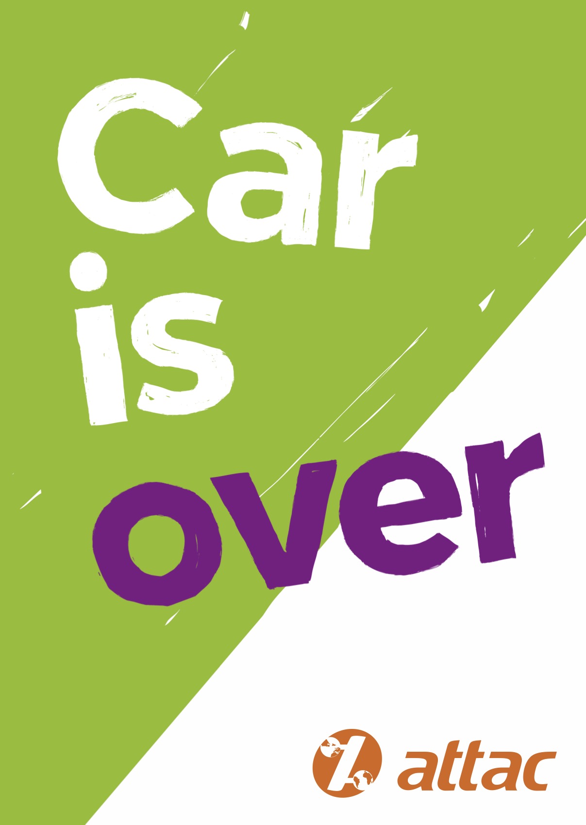 2021_10-Plakat-A2-Car-is-overfckochddDybtl Plakat, DinA2 "Car is over"