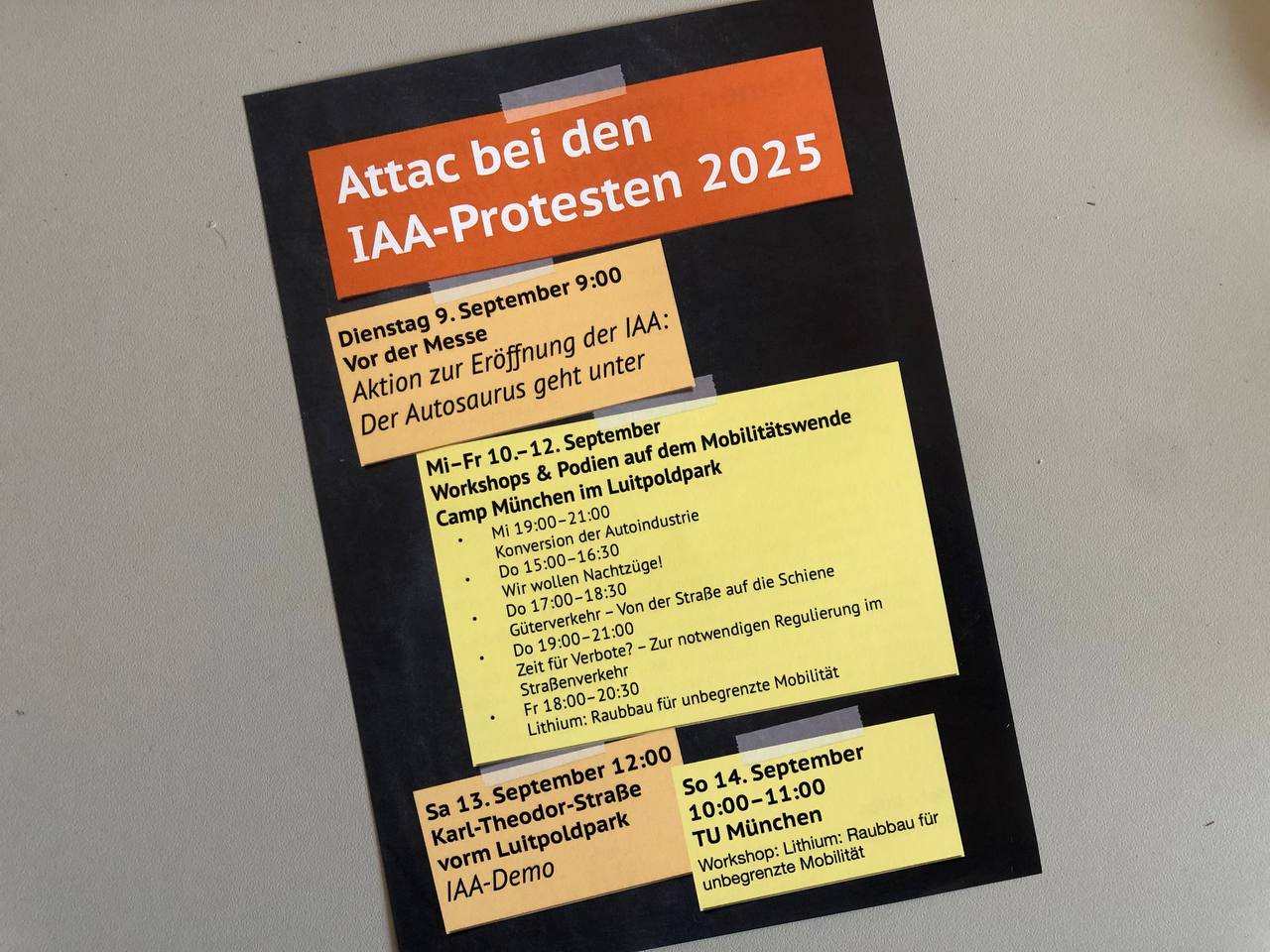 Flyer IAA 2025 – DinA5