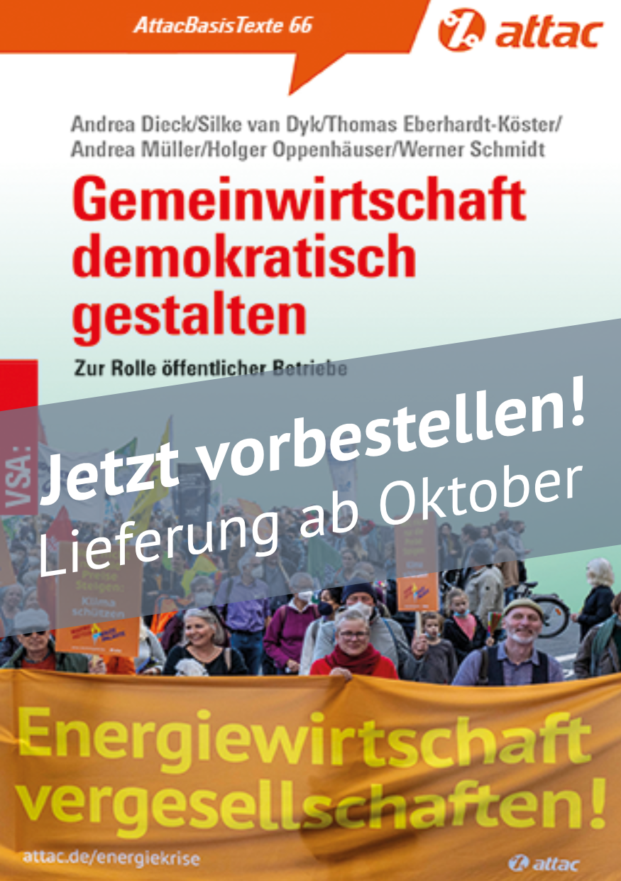 Basistext 66: Gemeinwirtschaft demokratisch gestalten (JETZT VORBESTELLEN)
