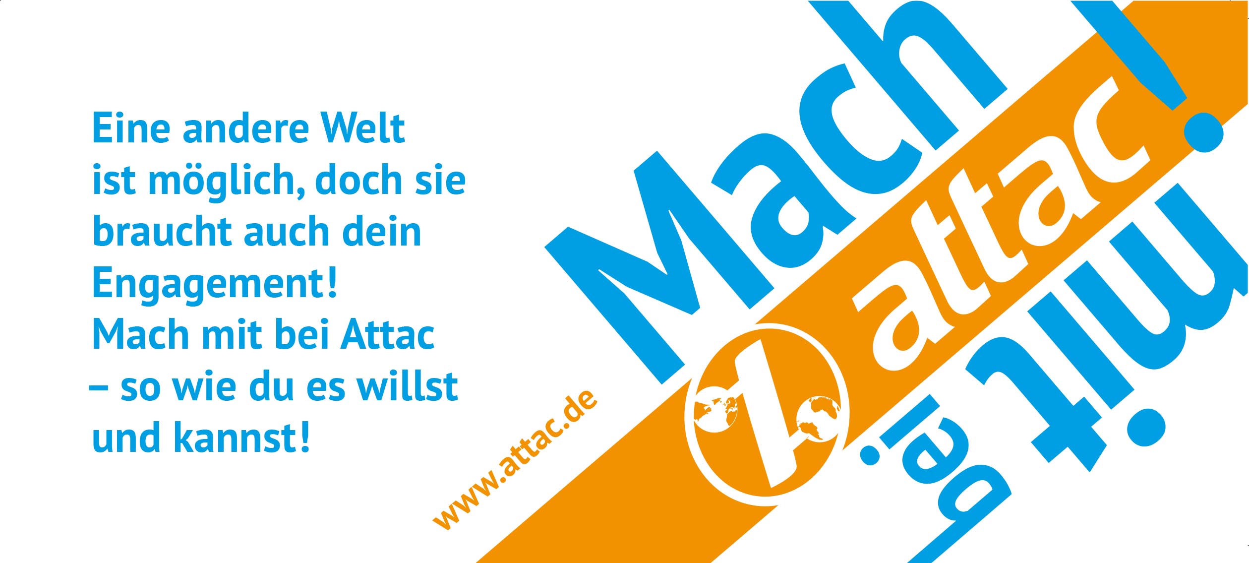 Mini-Heft: Mach mit bei Attac!