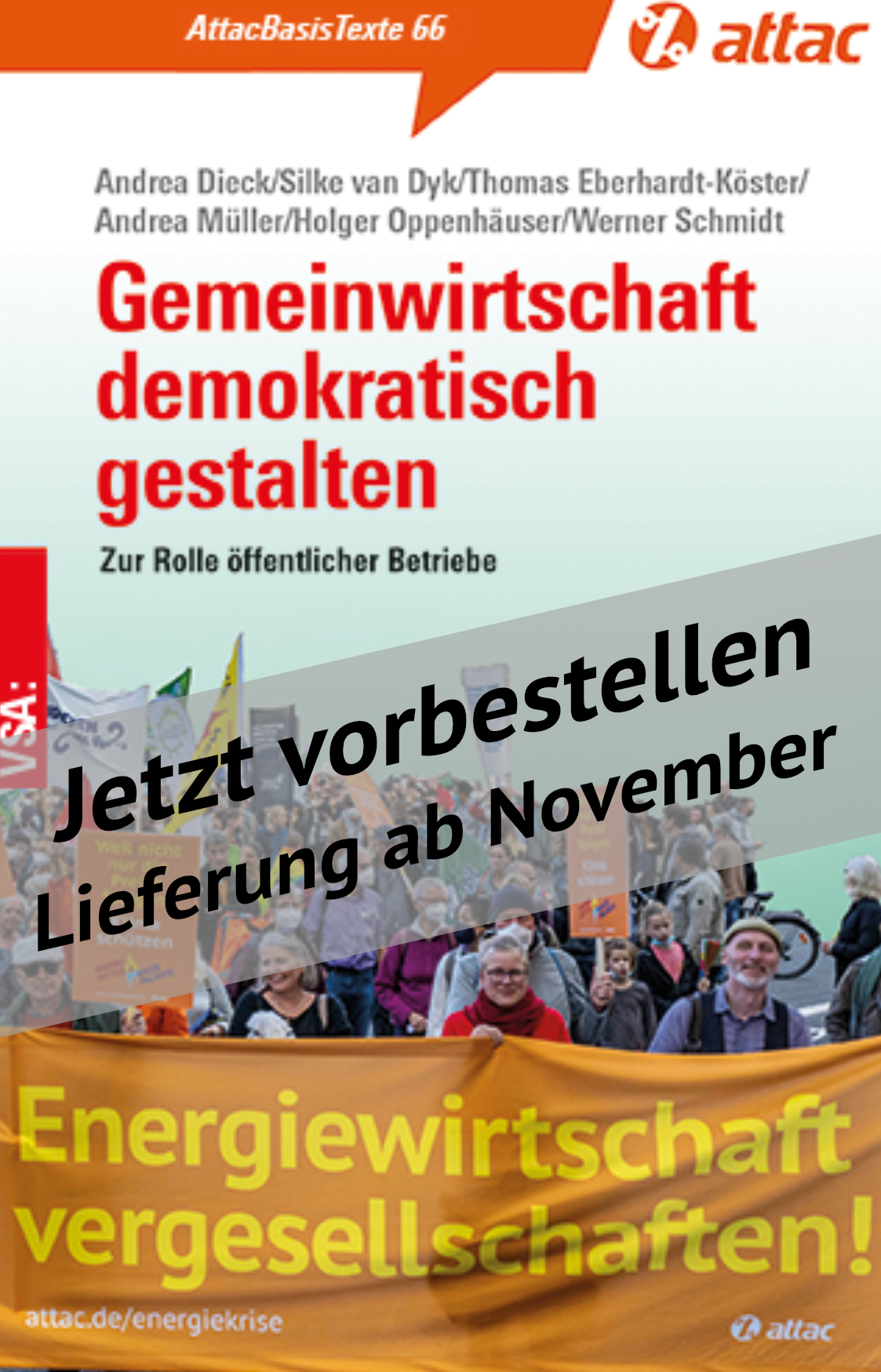 Basistext 66: Gemeinwirtschaft demokratisch gestalten (JETZT VORBESTELLEN)