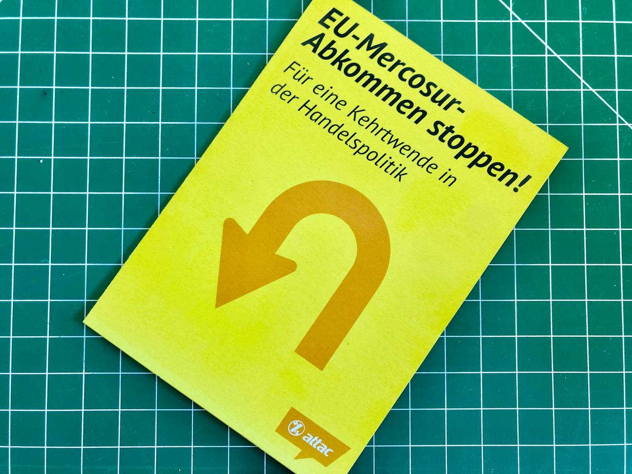 Flyer "EU-Mercosur-Abkommen stoppen!