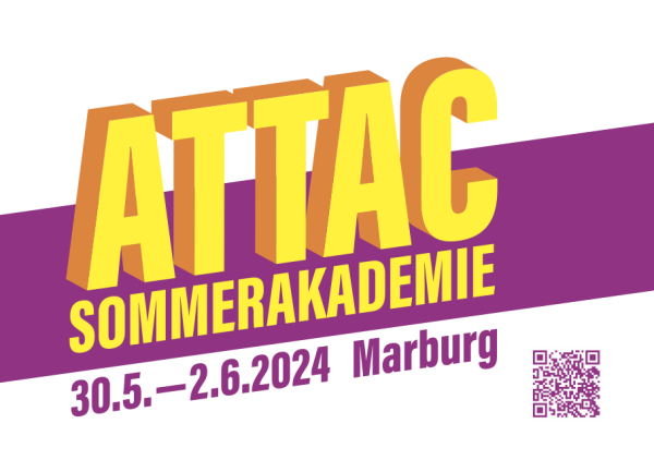 Postkarte Attac-Sommerakademie 2024